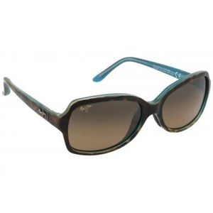 Maui Jim Women's Cloud Break Cat-Eye - Tortoise/ Peacock Blue/Hcl Bronze...